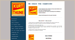 Desktop Screenshot of kurt-thune.com